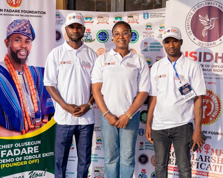 Olusegun Fadare Empowerment Foundation — programme highlights
